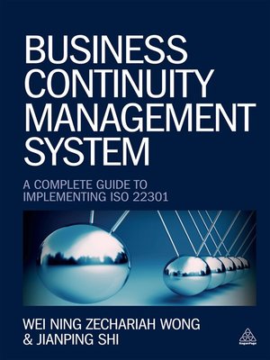 cover image of Business Continuity Management System